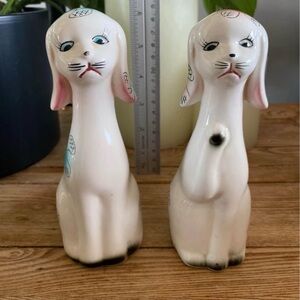 Vintage Knobler Japan Salt and Pepper Shaker Dogs | Kitsch decor